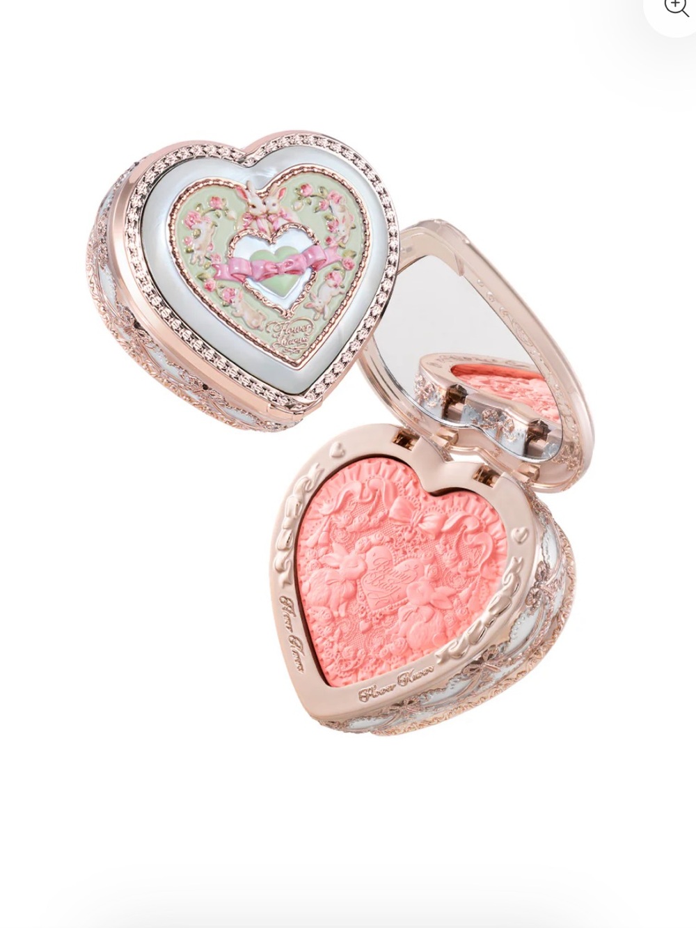 Bunny Garden Embossed Blush (#S05)